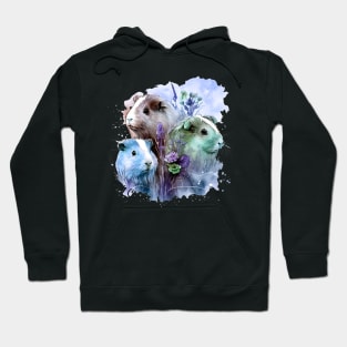 Curly-Q Cuteness Guinea Pig Tee for Pet Aficionados Hoodie